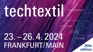 Banner from techtextil 2024