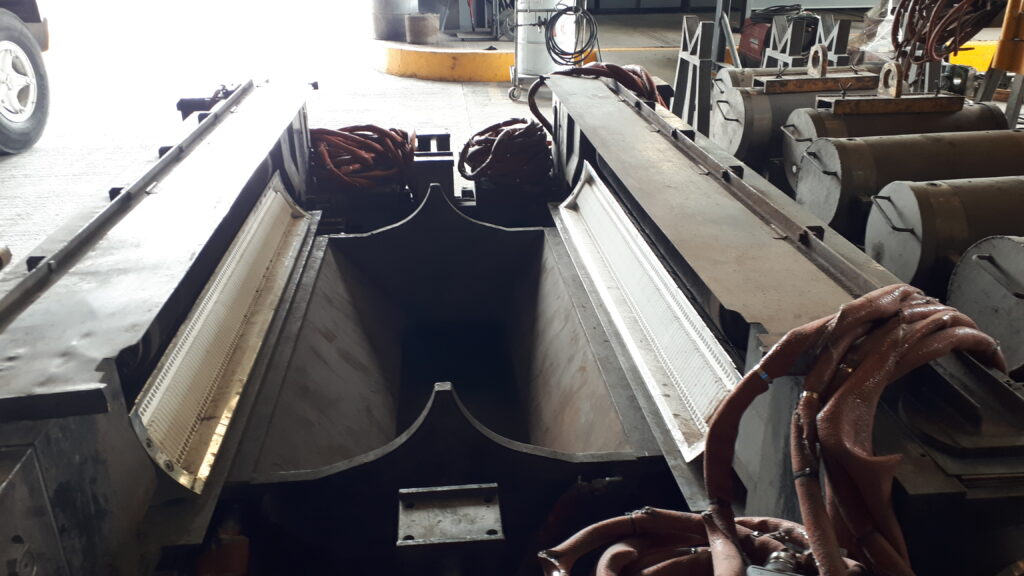 Thin-strip system of an American steel company
