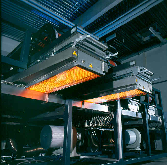Production line of an Asian steel production facility